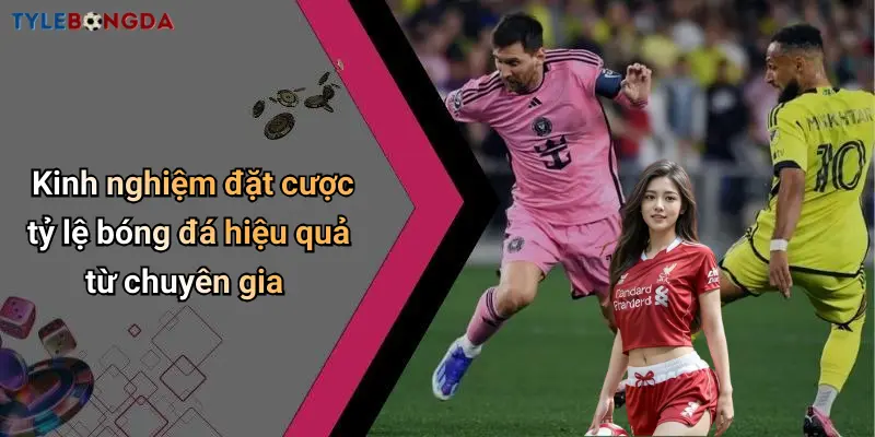 Kinh nghiệm đặt cược tỷ lệ bóng đá hiệu quả từ chuyên gia