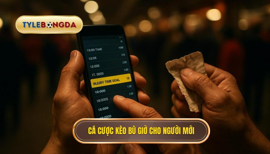 Cá cược kèo bù giờ cho người mới