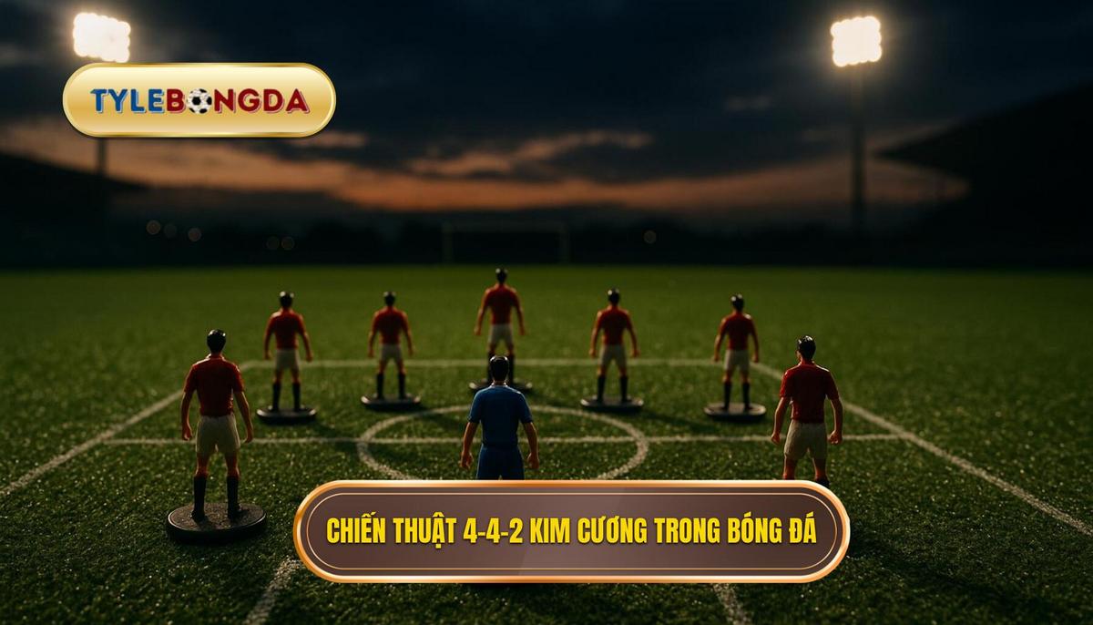 Nền tảng của Chiến thuật 4-4-2 kim cương