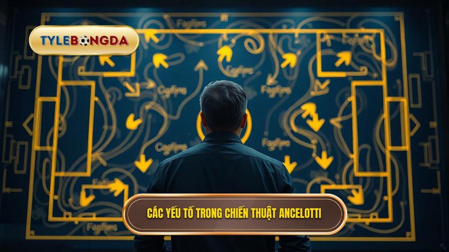 Các yếu tố chủ chốt trong chiến thuật Carlo Ancelotti