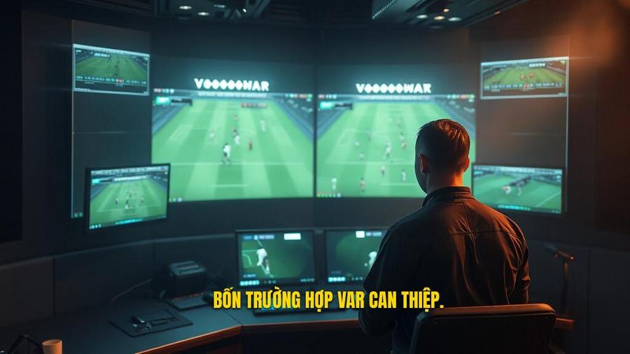 Bốn trường hợp VAR được phép can thiệp