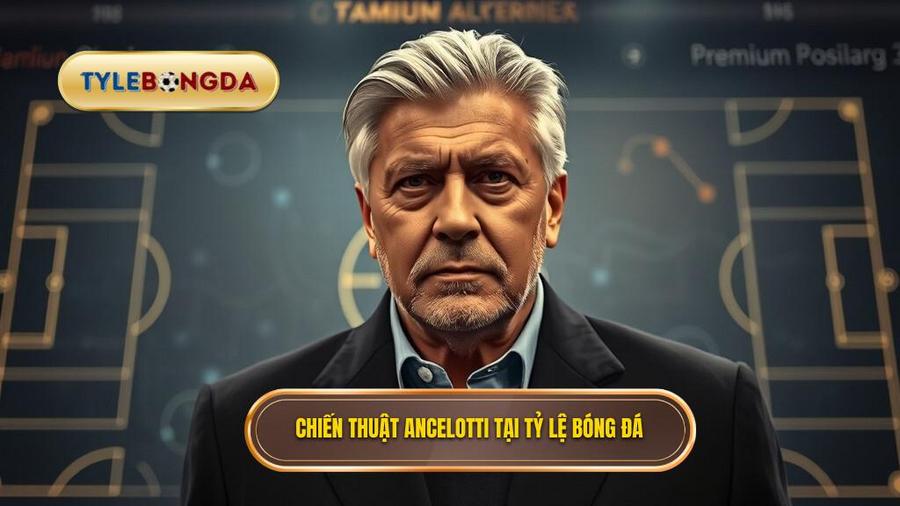 Chiến thuật Carlo Ancelotti: Nghệ thuật quản trị và biến ảo sơ đồ