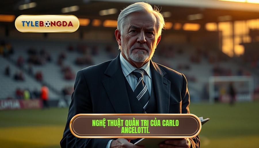 Nghệ thuật quản trị của Carlo Ancelotti
