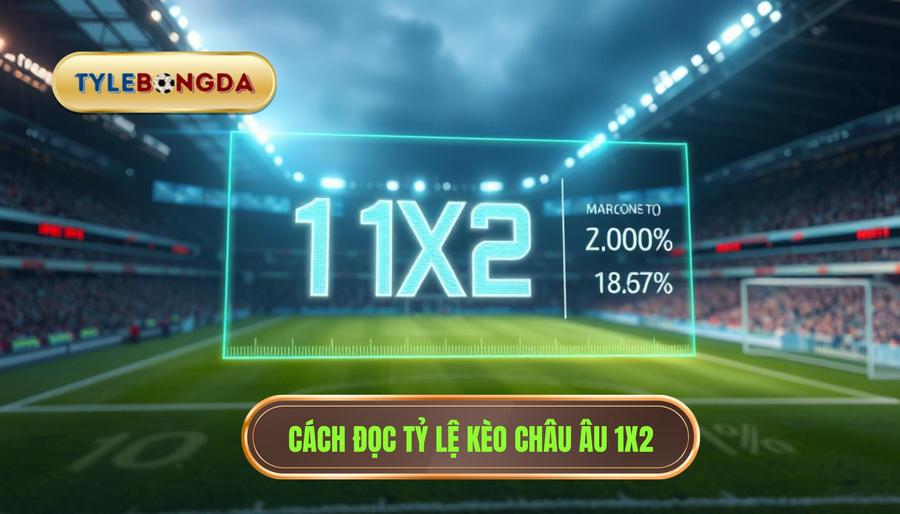 Cách đọc tỷ lệ kèo Châu Âu 1x2