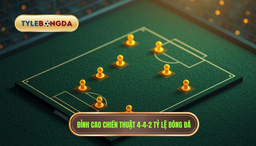 Chiến thuật 4-4-2 kim cương: Bí mật vận hành và cách khắc chế