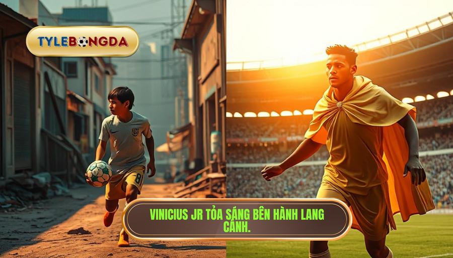 1. Vinicius Jr tỏa sáng bên hành lang cánh.
