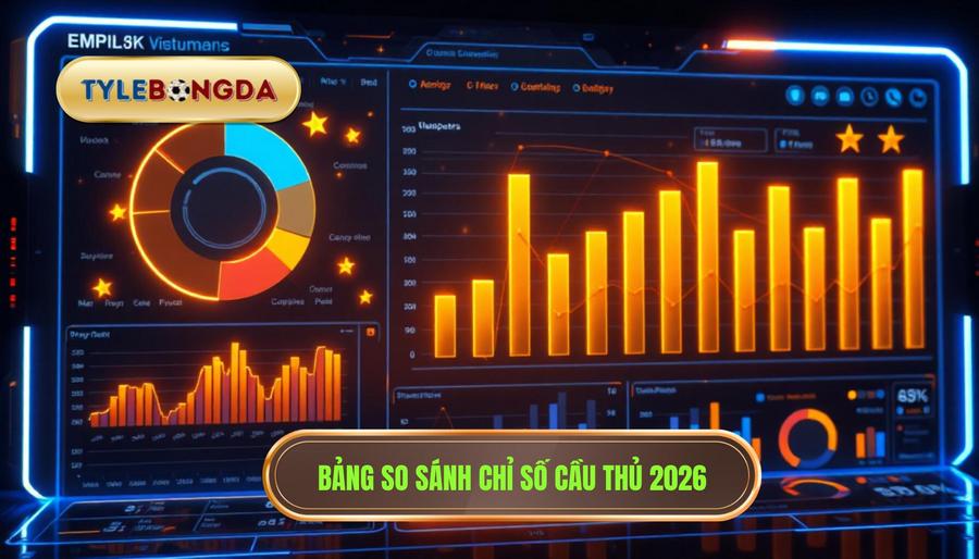 3. Bảng so sánh chỉ số cầu thủ 2026